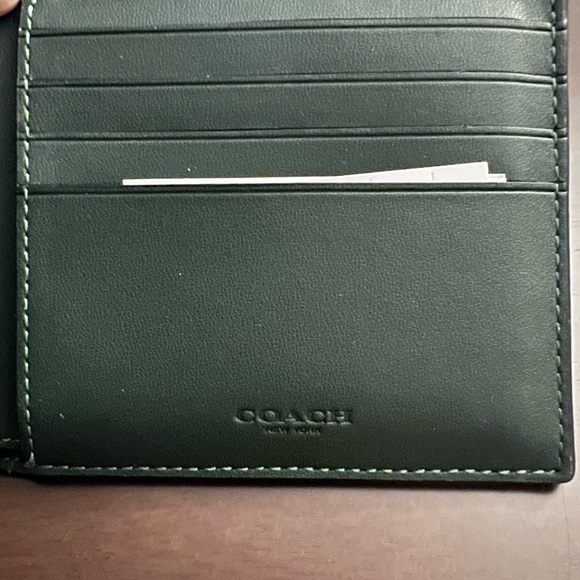 3 in 1 Retro Coach Leather Men’s wallet! Brand new with TAGS! - Picture 10 of 15